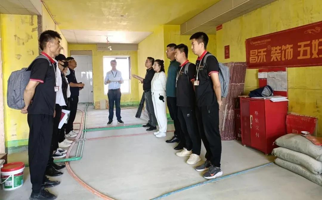 昌禾裝飾【鳳凰華府】工地聯(lián)檢丨鏡頭紀(jì)實(shí)，讓每個(gè)工地都禁得住考驗(yàn)！