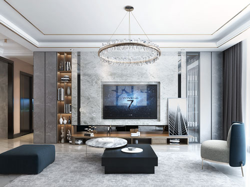 公園華府140平米現代輕奢裝修效果圖 公園華府140平米現代輕奢裝修效果圖