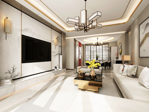 濱河壹號160平米新中式裝修效果圖 濱河壹號160平米新中式裝修效果圖