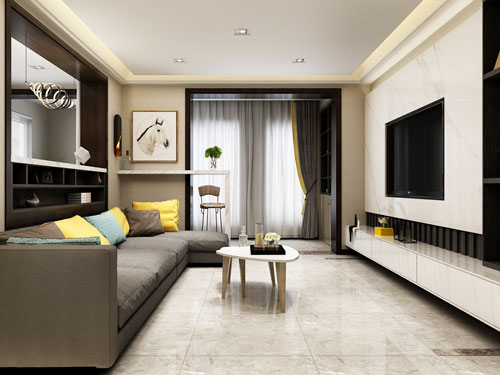 鴻曦閱海灣140平米現(xiàn)代簡約裝修效果圖 鴻曦閱海灣140平米現(xiàn)代簡約裝修效果圖