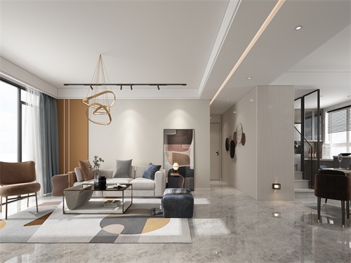 華雁湖畔280平米現(xiàn)代簡(jiǎn)約裝修效果圖 華雁湖畔280平米現(xiàn)代簡(jiǎn)約裝修效果圖