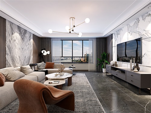 世茂悅海177平米現(xiàn)代簡約風格效果圖 世茂悅海177平米現(xiàn)代簡約風格效果圖