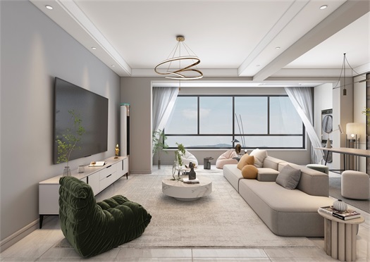 半島華府133平米現(xiàn)代風效果圖 半島華府133平米現(xiàn)代風效果圖