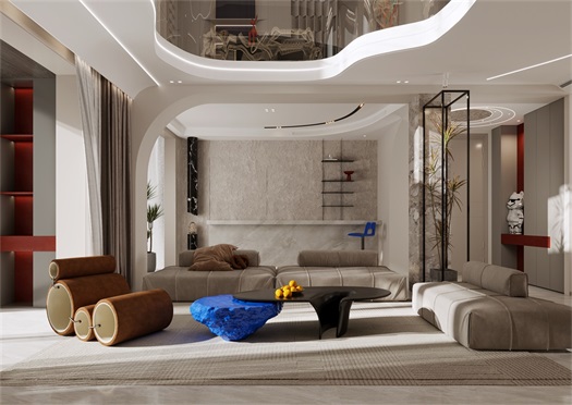 陶然水岸297平米極現(xiàn)代簡約效果圖 陶然水岸297平米極現(xiàn)代簡約效果圖