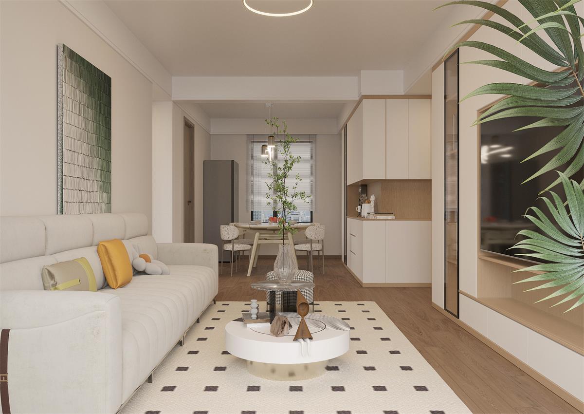 中房西悅府 | 簡約不失高級，127㎡原木奶油風(fēng)滿是松弛感！