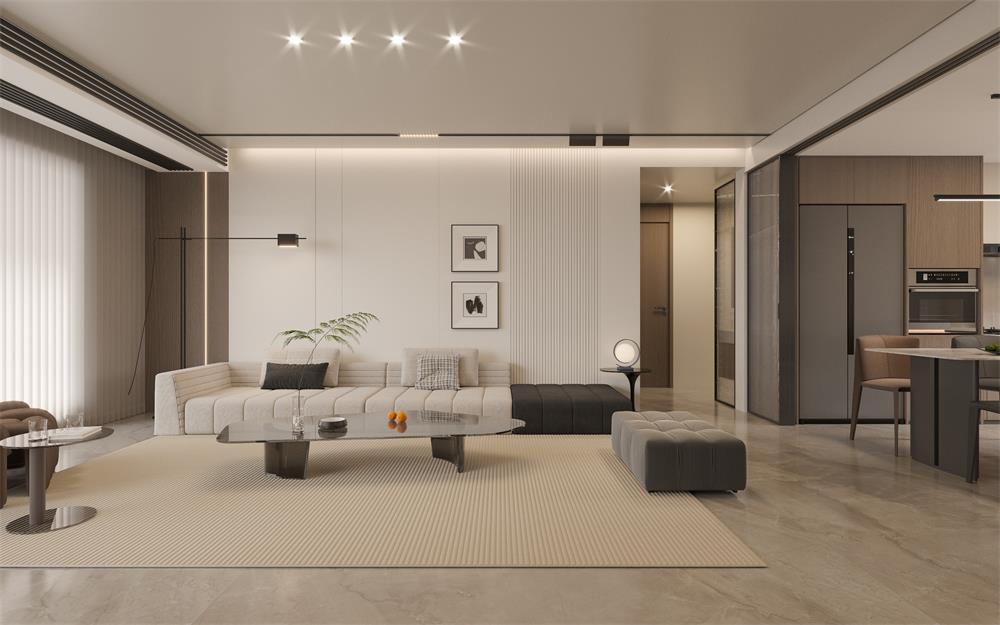 星耀閱海138㎡ | 開放式餐廚新玩法！可開合式LDK一體化，讓家瞬間大兩倍