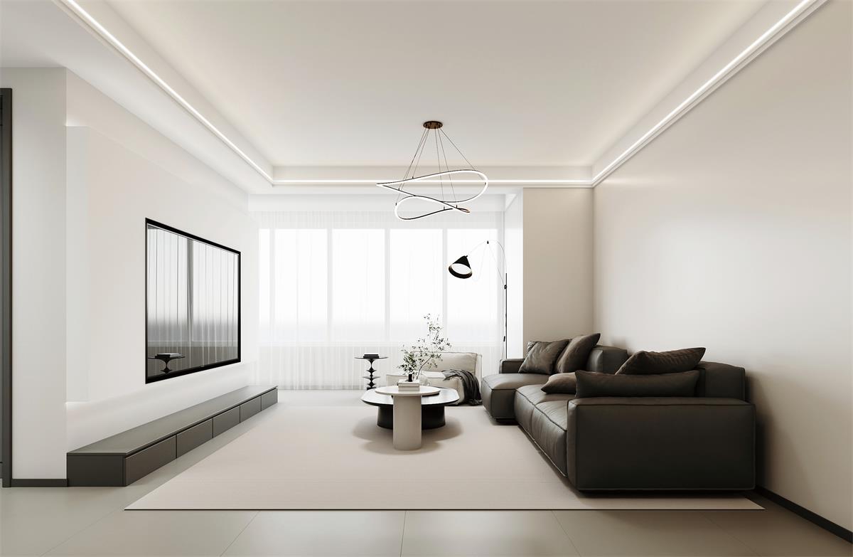 玉庭華府 | 憑啥這套130㎡簡(jiǎn)約風(fēng)能刷爆朋友圈？島臺(tái)+餐桌、床尾柜統(tǒng)統(tǒng)安排上！