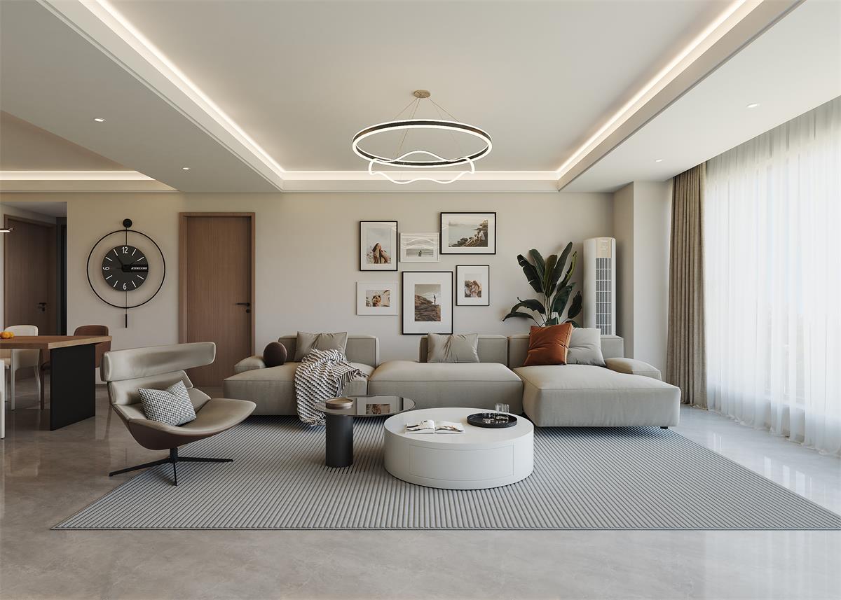 中海華樾 | 萬萬沒想到！這個130㎡簡約風(fēng)的家，讓幸福感飆升！