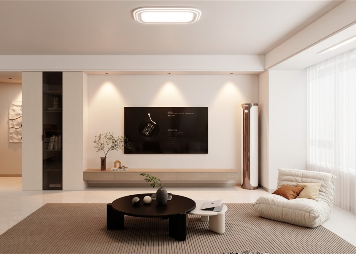 寧房云筑129㎡ | 不知道裝什么風格，就試試現(xiàn)代簡約風吧，不踩雷首選！