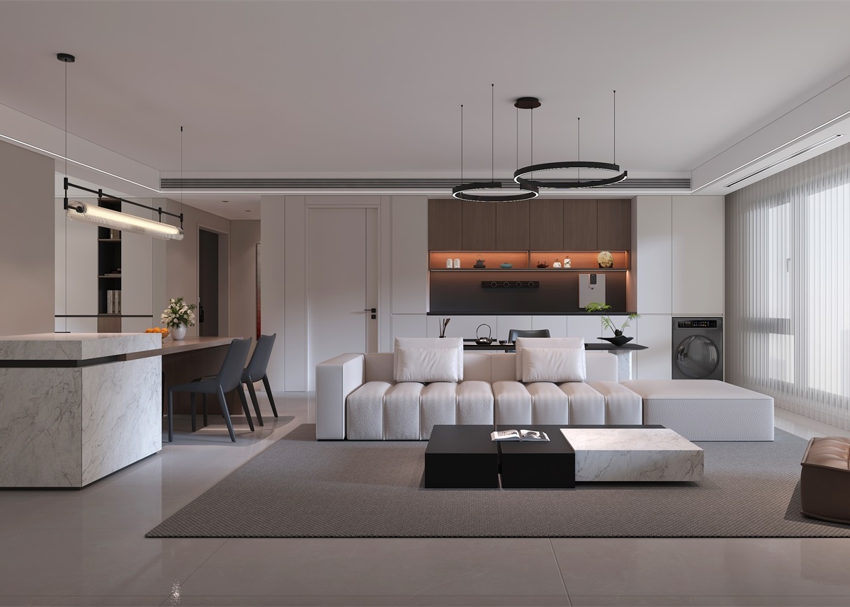 中恒央御139㎡ | 當(dāng)法式遇上中古風(fēng)，推門(mén)直接被硬控！