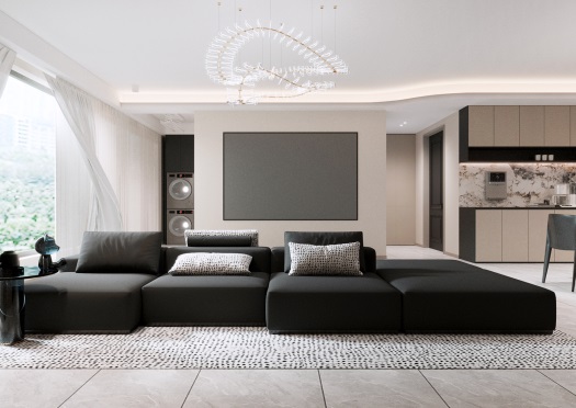 民生北府143㎡ | 年輕夫妻的自然主義婚房！一屋兩人，三餐四季，開啟幸福序章~