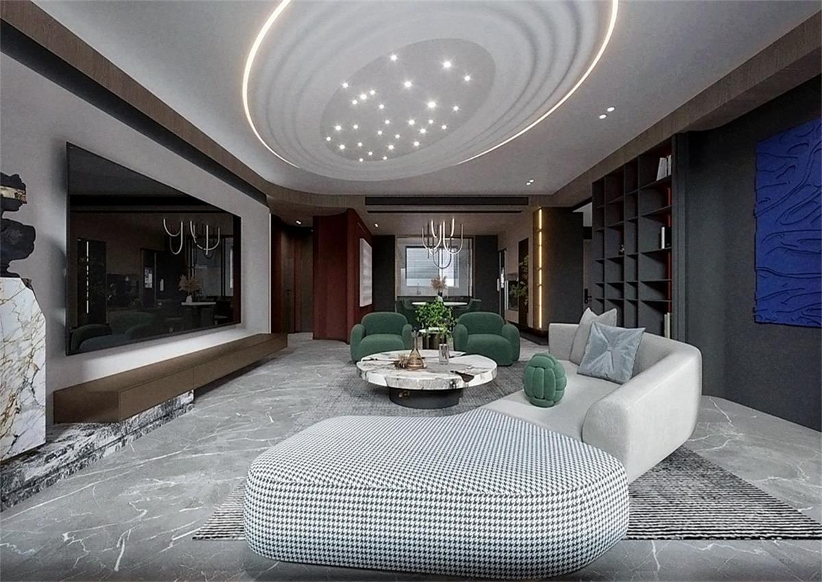 中海九樾143㎡ | 你不敢嘗試的暗黑系混搭風(fēng)，到底有多炫酷？！