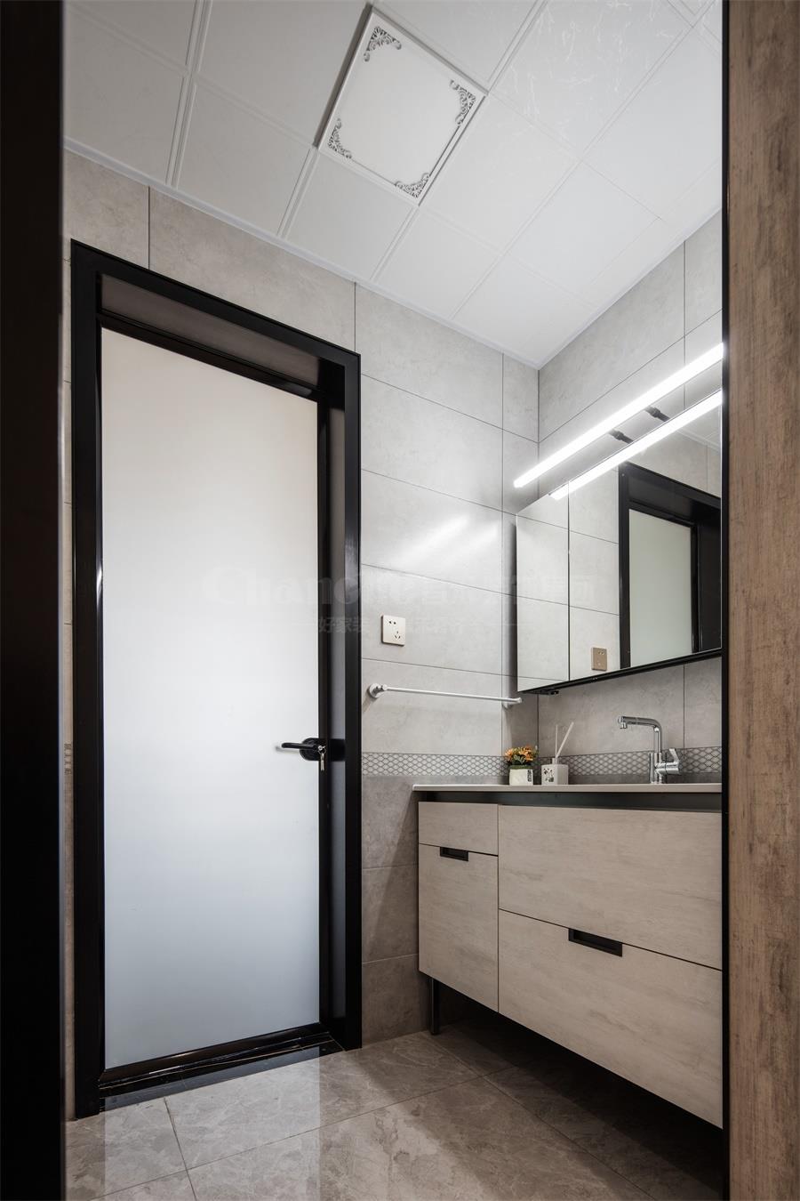 實(shí)景拍攝丨濱河壹號 160㎡現(xiàn)代輕奢裝修實(shí)景圖